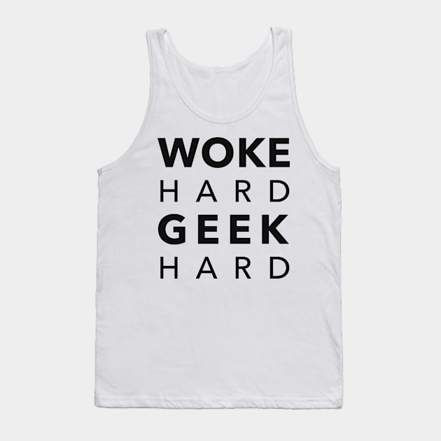 WHGH (Black Text) Tank Top by geeksofcolor